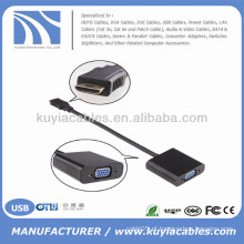 Mini HDMI para VGA Converter Cable Factory Atacado